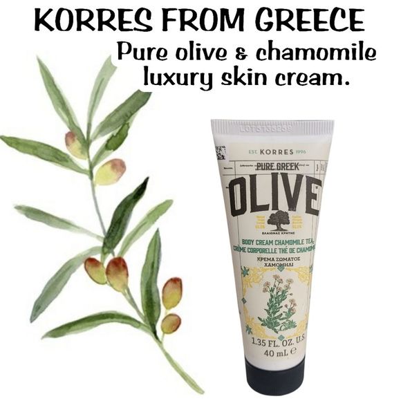 KORRES FROM GREECE AGE DEFYING (NEW SEALED) PURE OLIVE OIL  CHAMOMILE SK… - Picture 1 of 7